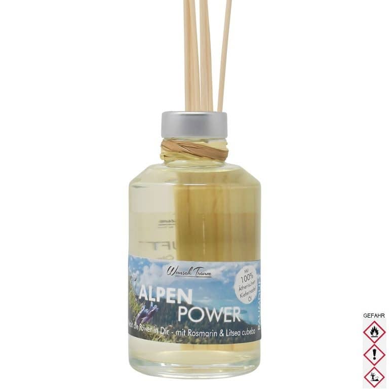 "Alpen Power" Große Raumduftflasche (200ml) "Alpen Power" Große Raumduftflasche (200ml)