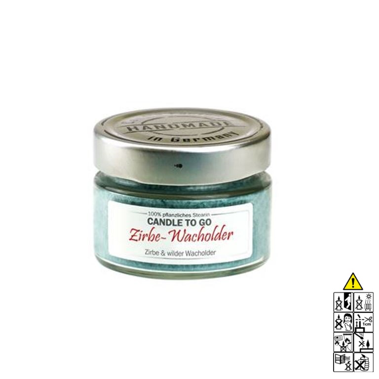Hochwertige Duftkerze im Glas Zirbe Wacholder Candle to Go Hochwertige Duftkerze von Candle Factory Candle to Go Zirbe Wacholder g?nstig in Kerzen Online Shop kaufen. Duftkerzen im Glas. Geschenkidee Candle to Go Zirbe Wacholder