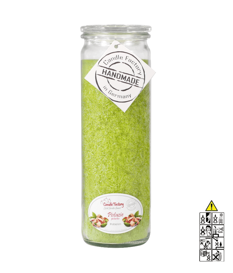 Pistazie - Big Jumbo Duftkerze im Glas von Candle Factory