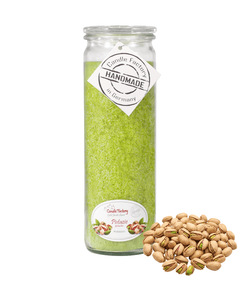 Pistazie - Big Jumbo Duftkerze im Glas von Candle Factory