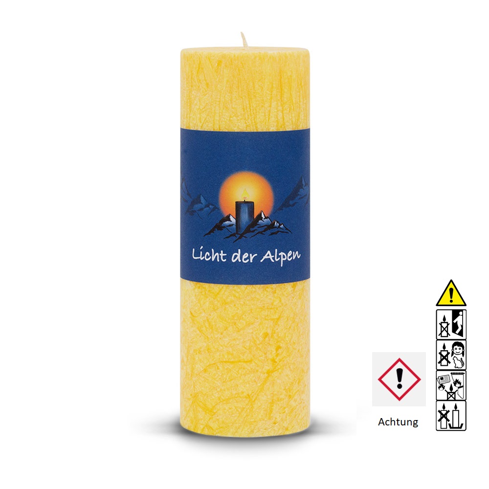 Allgäuer Heilkräuter Kerze Die Sonnige Licht der Alpen Duftkerze Allgäuer Heilkräuterkerze zum Thema Die Sonnige Licht der Alpen Duftkerze