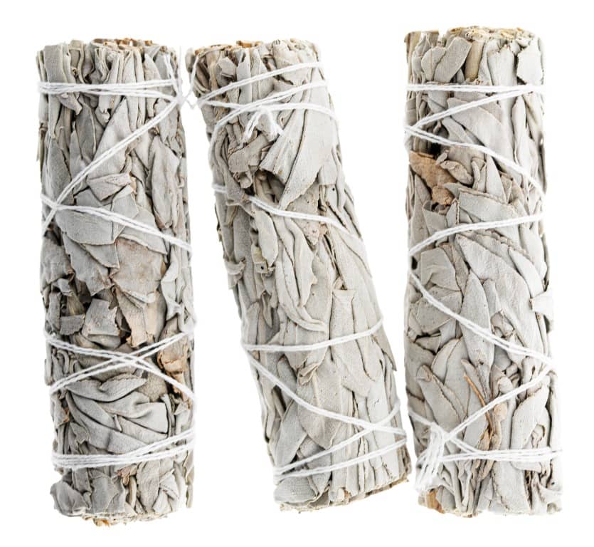 3er Pack weißer Salbei mini - Kräuterbündel ca. 50 g Räuchern mit der Natur