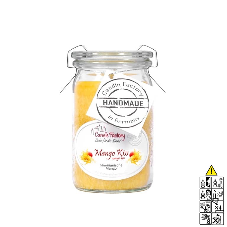 Hochwertige Mango Kiss Baby Jumbo Duftkerze im Glas in der Farbe orange. Hochwertige Duftkerze von Candle Factory Mango Kiss Baby Mini Jumbo Duftkerze im Glas in der Farbe orange g?nstig in Kerzen Online Shop kaufen. Duftkerzen im Glas. Geschenkidee Mango Kiss Baby Mini Jumbo Duftkerze im Glas in der Farbe orange.