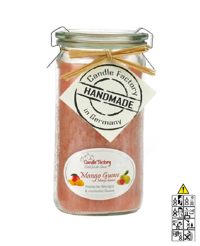 Hochwertige Duftkerze im Glas Mango Guave Mini Jumbo Hochwertige Duftkerze von Candle Factory Mango Guave Mini Jumbo im Glas g?nstig in Kerzen Online Shop kaufen. Duftkerzen im Glas. Geschenkidee Mango Guave Mini Jumbo im Glas