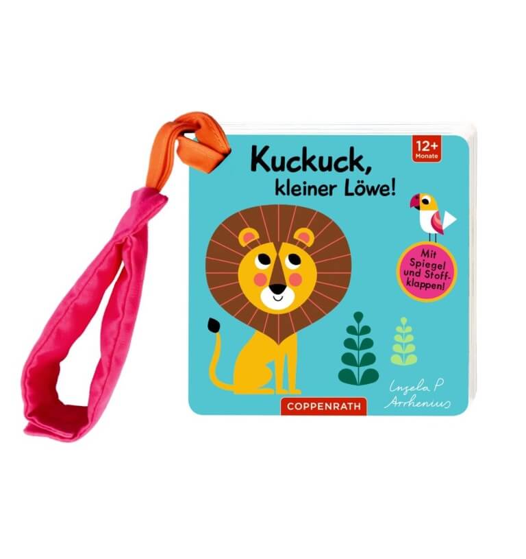 Mein Filz-Fühlbuch für den Buggy: Kuckuck, kleiner Löwe! .  Jetzt in unserem Geschenke Onlineshop kaufen.