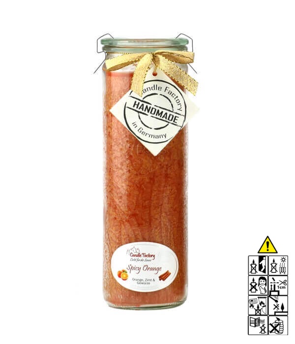 Hochwertige Duftkerze von Candle Factory Spicy Orange Big Jumbo g?nstig in Kerzen Online Shop kaufen. Duftkerzen im Glas. Geschenkidee Spicy Orange Big Jumbo.