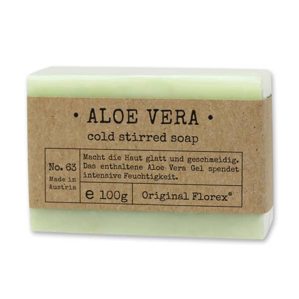 Aloevera Seife 100 g kaltgerührt, Florex Aloevera Seife 100 g kaltgerührt Florex spendet intensive Feuchtigkeit in unserem online Shop kaufen
