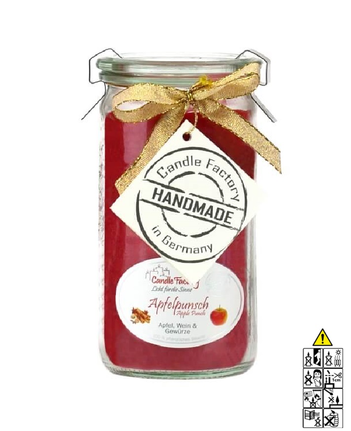 Hochwertige Duftkerze im Glas Apfelpunsch Mini Jumbo Hochwertige Duftkerze von Candle Factory Apfelpunsch Mini Jumbo im Glas g?nstig in Kerzen Online Shop kaufen. Duftkerzen im Glas. Geschenkidee Apfelpunsch Mini Jumbo im Glas