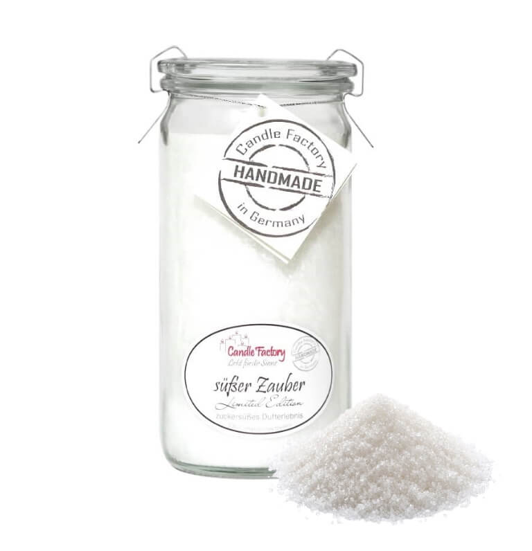 süßer Zauber - Mini Jumbo Duftkerze im Glas von Candle Factory