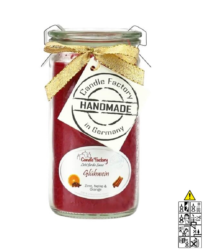 Hochwertige Duftkerze im Glas Gl?hwein Mini Jumbo Hochwertige Duftkerze von Candle Factory Gl?hwein Mini Jumbo im Glas g?nstig in Kerzen Online Shop kaufen. Duftkerzen im Glas. Geschenkidee Gl?hwein Mini Jumbo im Glas