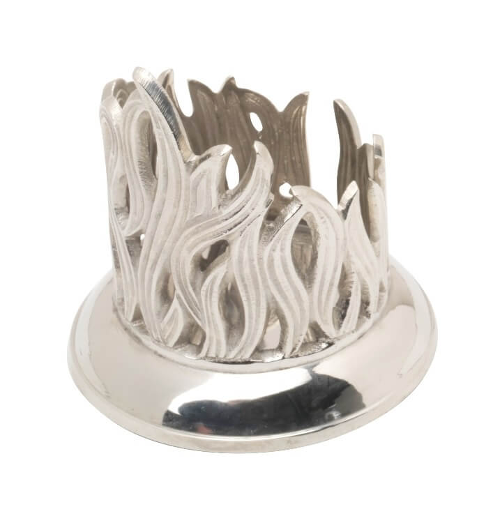 Kerzenständer / Kerzenhalter Flamme Ø Innen = 5 cm silberoptik poliert Kerzenständer oder Kerzenhalter kaufen für Flamme Ø Innen = 5 cm silberoptik poliert optimal.