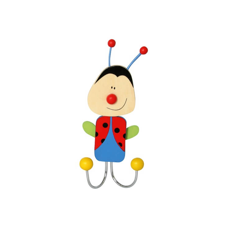 Kinder - Kleiderhaken 2-fach Motiv: "Marienkäfer" Kinder - Kleiderhaken 2-fach Motiv: "Marienkäfer". Jetzt in unserem Geschenke Onlineshop kaufen.