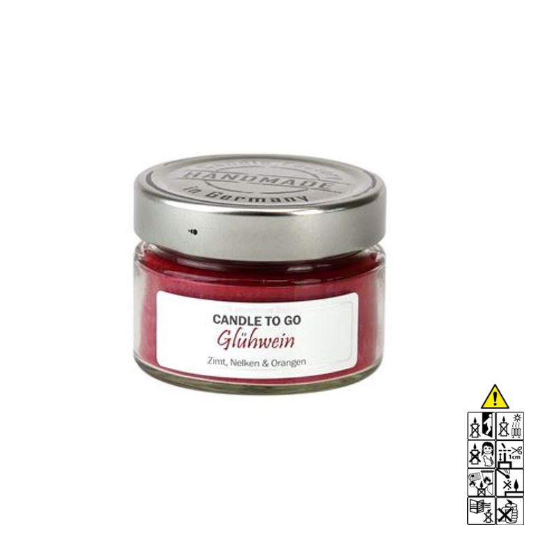 Hochwertige Duftkerze im Glas Gl?hwein Candle to Go Hochwertige Duftkerze von Candle Factory Candle to Go Gl?hwein g?nstig in Kerzen Online Shop kaufen. Duftkerzen im Glas. Geschenkidee Candle to Go Gl?hwein