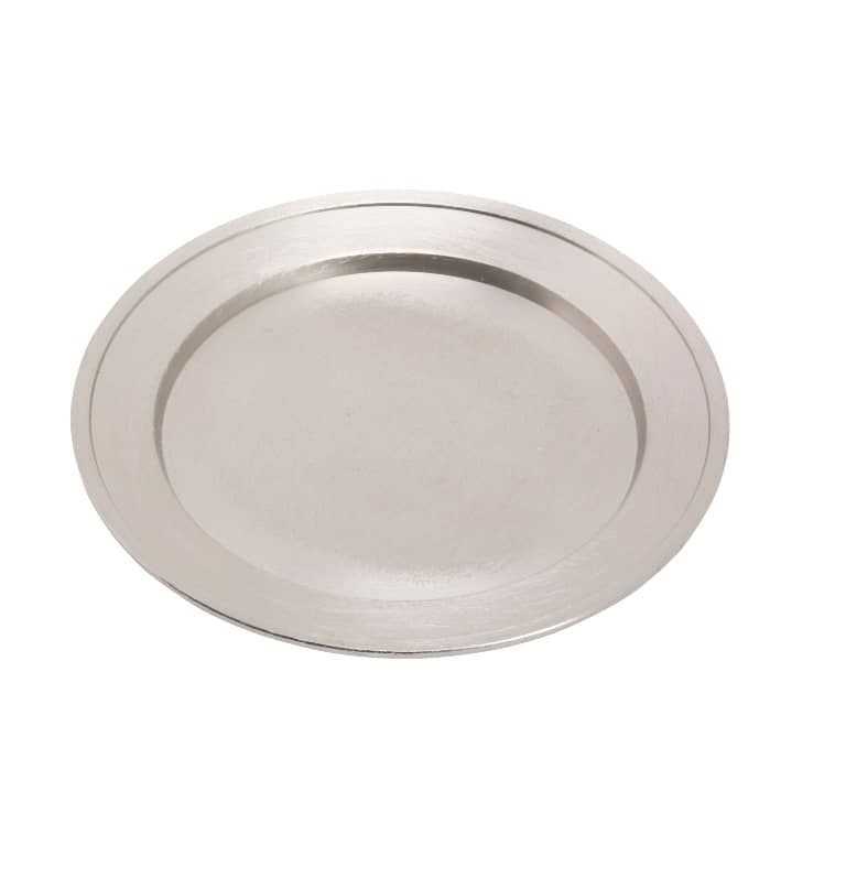 Kerzenständer / Kerzenhalter Ø Innen = 7,5 cm silberoptik matt