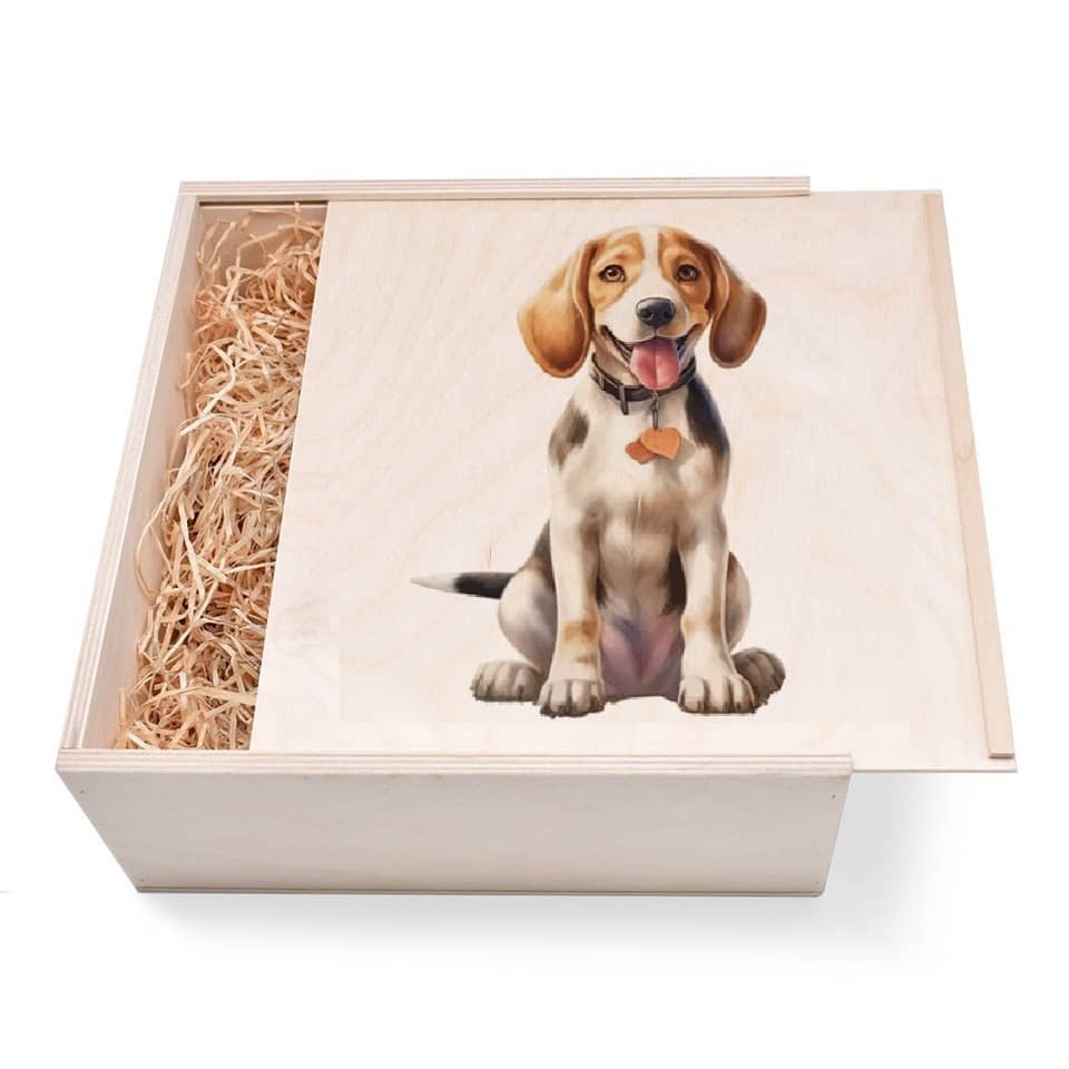 Hunde Geschenkbox groß aus Holz mit verzierten Deckel Hunde Geschenkbox groß aus Holz mit verzierten Deckel. Jetzt in unserem Geschenke Onlineshop kaufen.