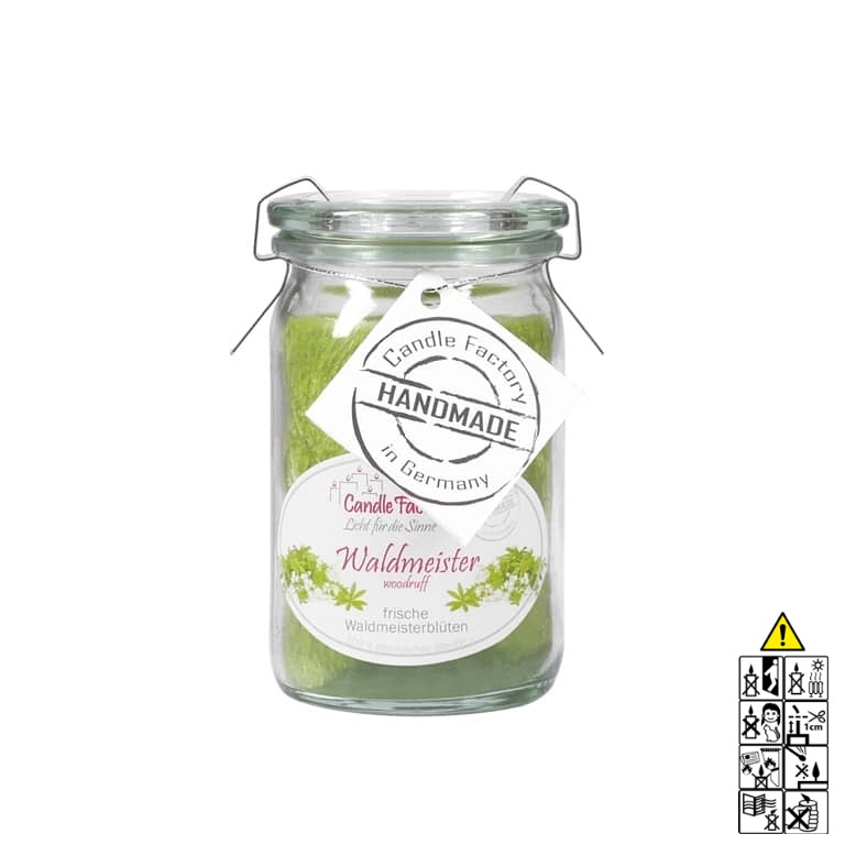 Waldmeister - Baby Jumbo Duftkerze im Glas von Candle Factory Waldmeister - Baby Jumbo Duftkerze im Glas von Candle Factory