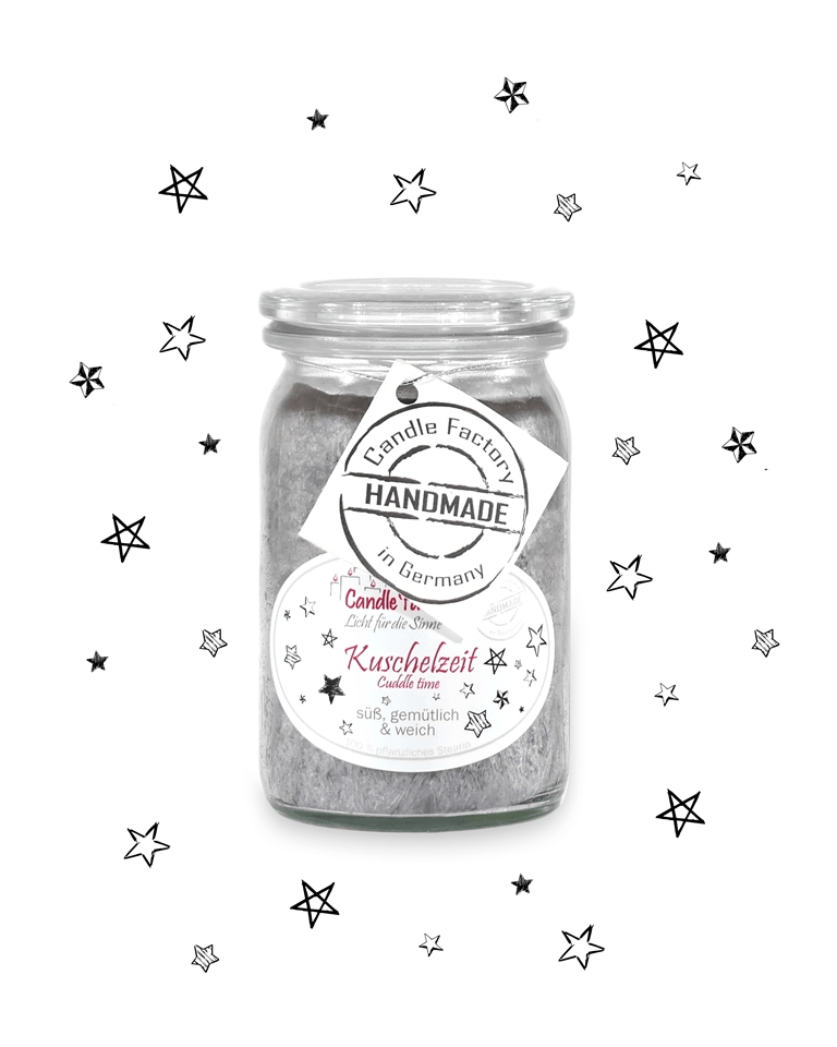 Kuschelzeit - Baby Jumbo Duftkerze im Glas von Candle Factory