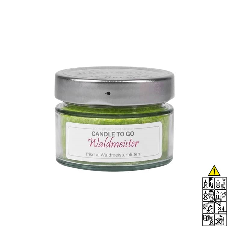 Waldmeister - Candle to Go Reisekerze. Duftkerze im Glas von Candle Factory Waldmeister - Candle to Go Reisekerze. Duftkerze im Glas von Candle Factory