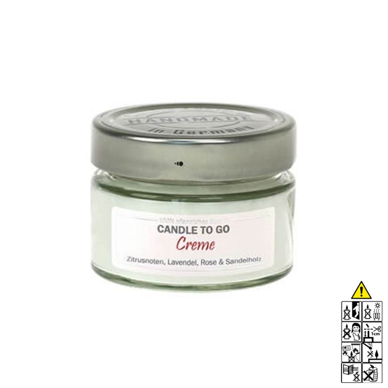 Hochwertige Duftkerze im Glas Creme Candle to Go Hochwertige Duftkerze von Candle Factory Candle to Go Creme g?nstig in Kerzen Online Shop kaufen. Duftkerzen im Glas. Geschenkidee Candle to Go Creme