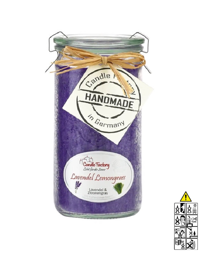 Hochwertige Duftkerze im Glas Lavendel Lemongras Mini Jumbo Hochwertige Duftkerze von Candle Factory Lavendel Lemongras Mini Jumbo im Glas g?nstig in Kerzen Online Shop kaufen. Duftkerzen im Glas. Geschenkidee Lavendel Lemongras Mini Jumbo im Glas