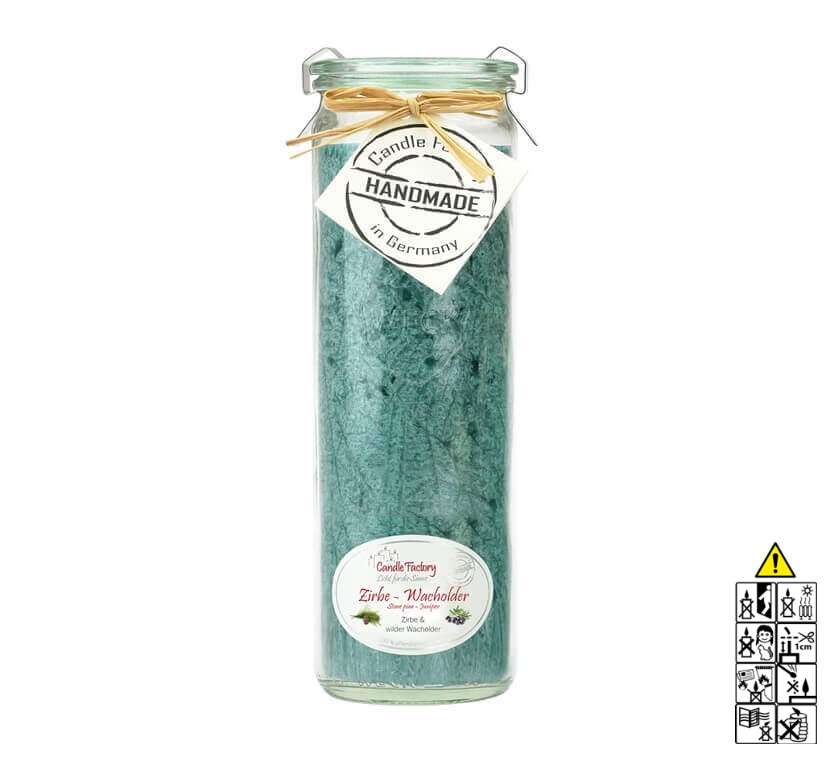 Hochwertige Duftkerze im Glas Zirbe Wacholder Big Jumbo Hochwertige Duftkerze von Candle Factory Zirbe Wacholder Big Jumbo g?nstig in Kerzen Online Shop kaufen. Duftkerzen im Glas. Geschenkidee Zirbe Wacholder Big Jumbo.