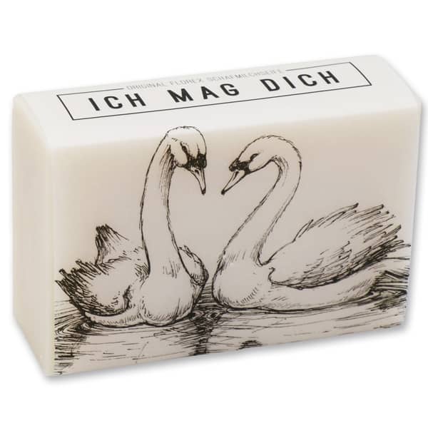 Mandelölseife ICH MAG DICH 150 g Mandelölseife 150 g mit Bandarole ICH MAG DICH, in unserem online Shop kaufen