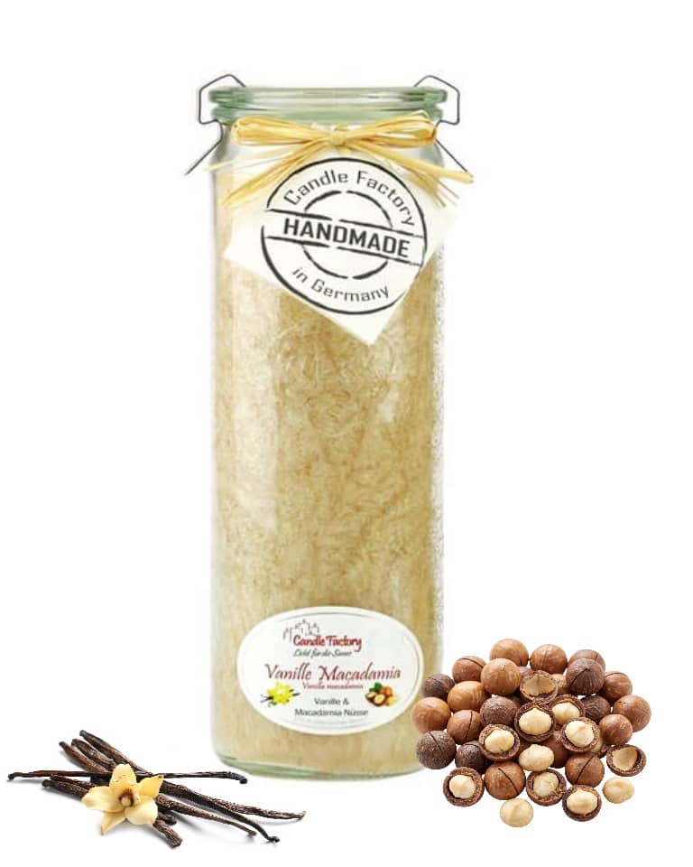 Hochwertige Duftkerze von Candle Factory Vanille Macadamia Big Jumbo g?nstig in Kerzen Online Shop kaufen. Duftkerzen im Glas. Geschenkidee Vanille Macadamia Big Jumbo.