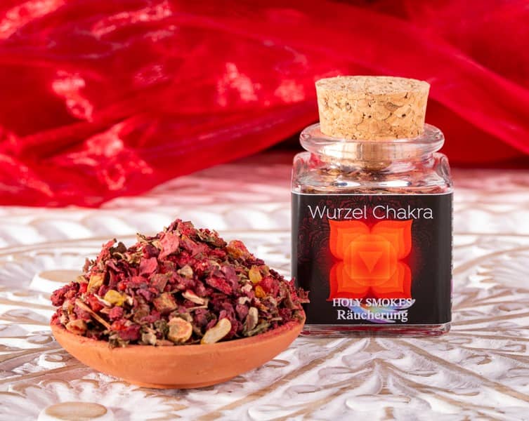 Räucherwerk als Räuchermischung: Wurzel - Chakra Hochwertiges Räucherwerk als Räuchermischung: Wurzel - Chakra. Räucherwerk günstig kaufen im Onlineshop.