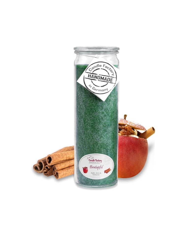 Hochwertige Duftkerze von Candle Factory Bratapfel Big Jumbo g?nstig in Kerzen Online Shop kaufen. Duftkerzen im Glas. Geschenkidee Bratapfel Big Jumbo.
