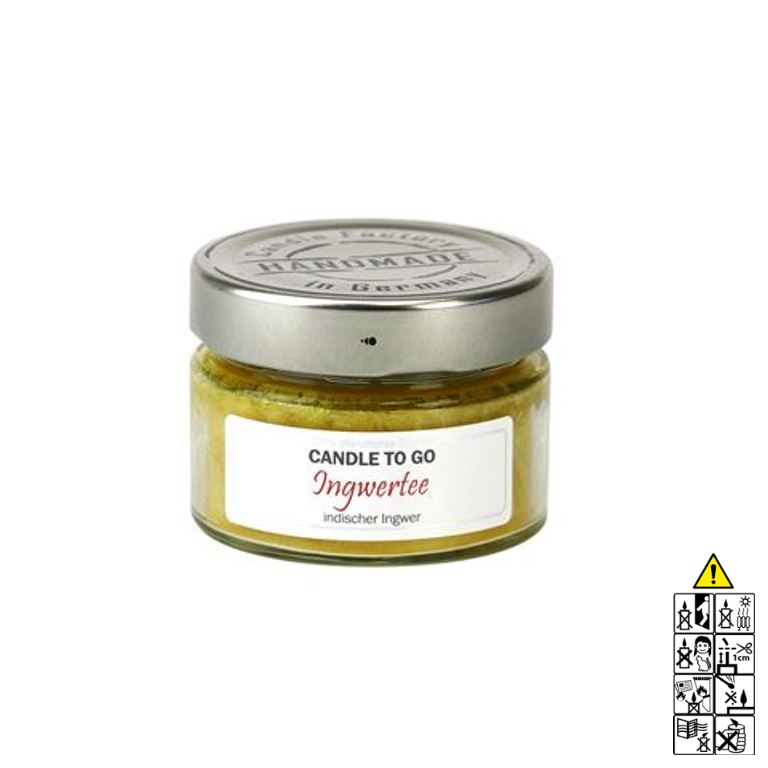Hochwertige Duftkerze im Glas Ingwertee Candle to Go Hochwertige Duftkerze von Candle Factory Candle to Go Ingwertee g?nstig in Kerzen Online Shop kaufen. Duftkerzen im Glas. Geschenkidee Candle to Go Ingwertee