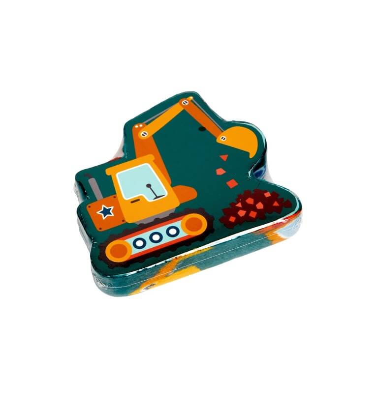 Zauberhandtuch Bagger Ed. 2 - Wenn ich mal groß bin, ... .  Jetzt in unserem Geschenke Onlineshop kaufen.