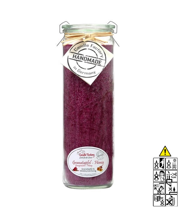 Hochwertige Duftkerze im Glas Granatapfel Honig Big Jumbo Hochwertige Duftkerze von Candle Factory Granatapfel Honig Big Jumbo g?nstig in Kerzen Online Shop kaufen. Duftkerzen im Glas. Geschenkidee Granatapfel Honig Big Jumbo.