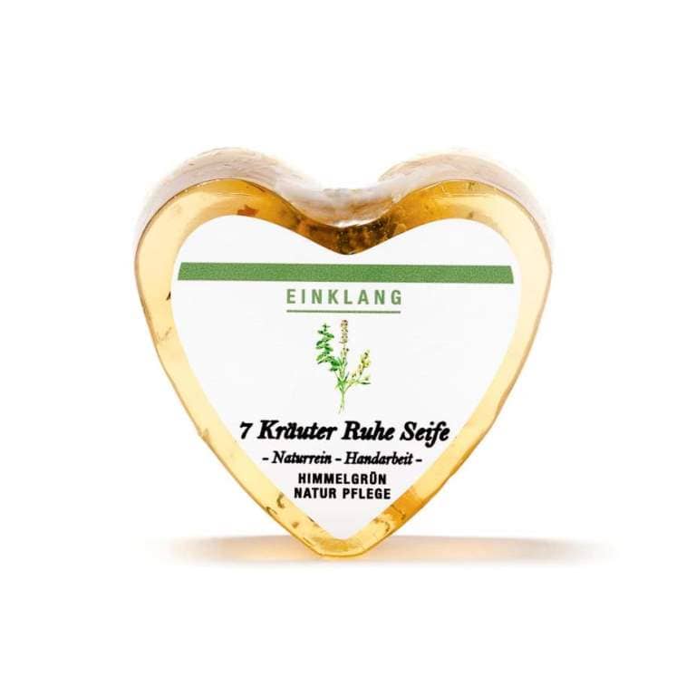 7 Kr?uter Ruheseife - Glycerienseife in Herzform Hochwertige Geschenkidee Wellness 7 Kr?uter Ruheseife - Glycerienseife in Herzform online kaufen