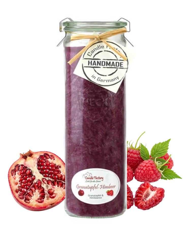 Hochwertige Duftkerze von Candle Factory Granatapfel Himbeere Big Jumbo g?nstig in Kerzen Online Shop kaufen. Duftkerzen im Glas. Geschenkidee Granatapfel Himbeere Big Jumbo.