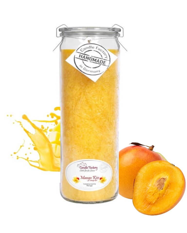 Hochwertige Duftkerze von Candle Factory Mango Kiss Big Jumbo g?nstig in Kerzen Online Shop kaufen. Duftkerzen im Glas. Geschenkidee Mango Kiss Big Jumbo