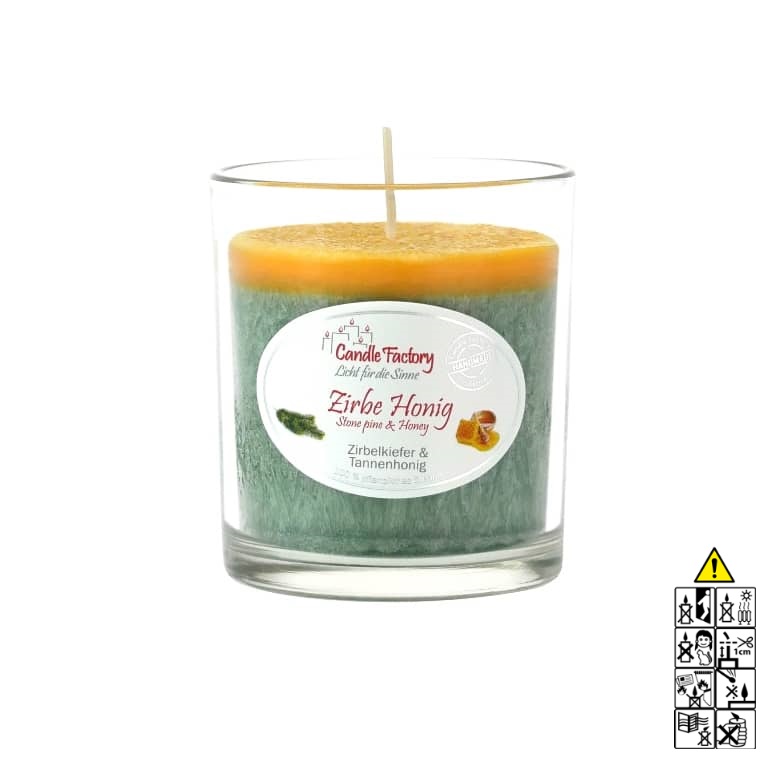 Hochwertige Duftkerze Zirbe Honig Party Light im Glas Hochwertige Duftkerze von Candle Factory Zirbe Honig Party Light im Glas g?nstig in Kerzen Online Shop kaufen. Duftkerzen im Glas. Geschenkidee Zirbe Honig Party Light im Glas