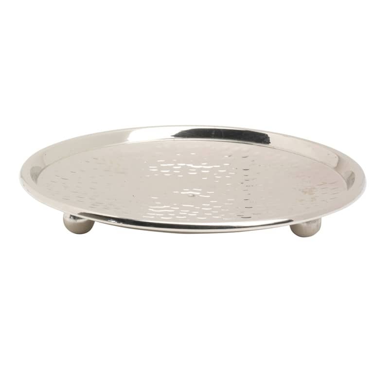 Kerzenständer / Kerzenhalter Ø Innen = 12 cm silberoptik poliert Kerzenständer / Kerzenhalter Ø Innen = 12 cm silberoptik poliert