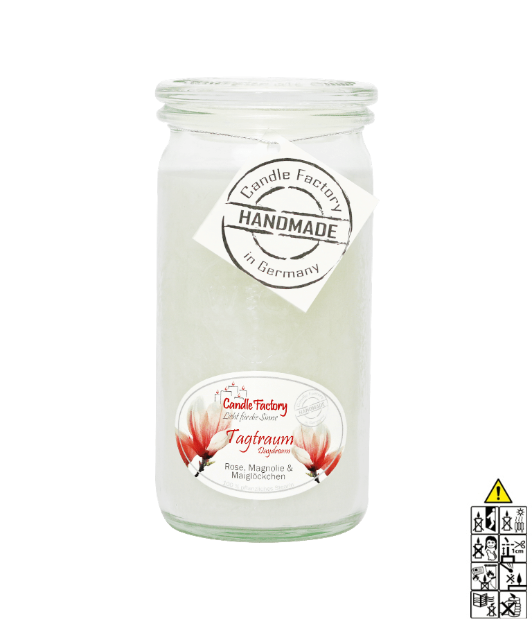 Tagtraum Mini Jumbo hochwertige Duftkerze im Glas