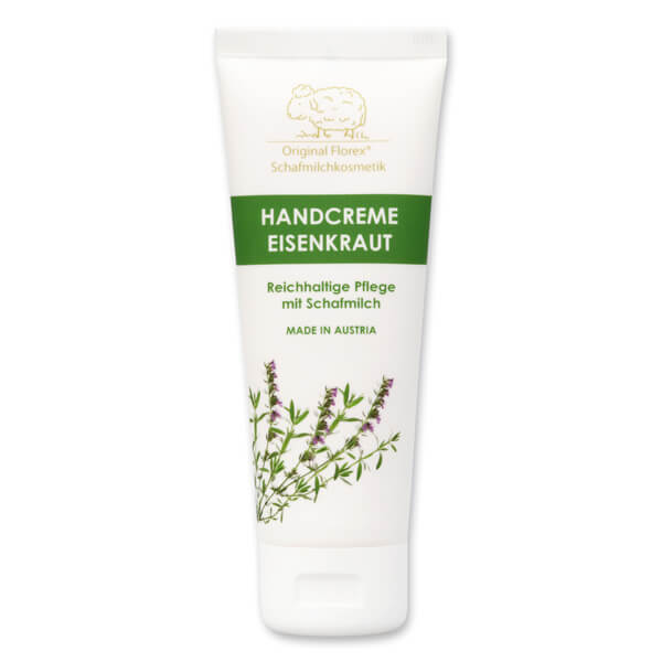 Eisenkraut Handcreme 75ml mit Schafmilch in der Tube Eisenkraut Handcreme 75ml mit Schafmilch in der Tube