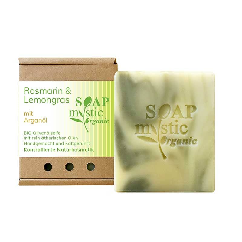 BIO-Oliven?lseife Rosmarin & Lemongras mit Agan?l Hochwertige handgefertigte BIO-Oliven?lseife Rosmarin & Lemongras mit Agan?l. Nachhaltig Qualit?tsseifen online kaufen.