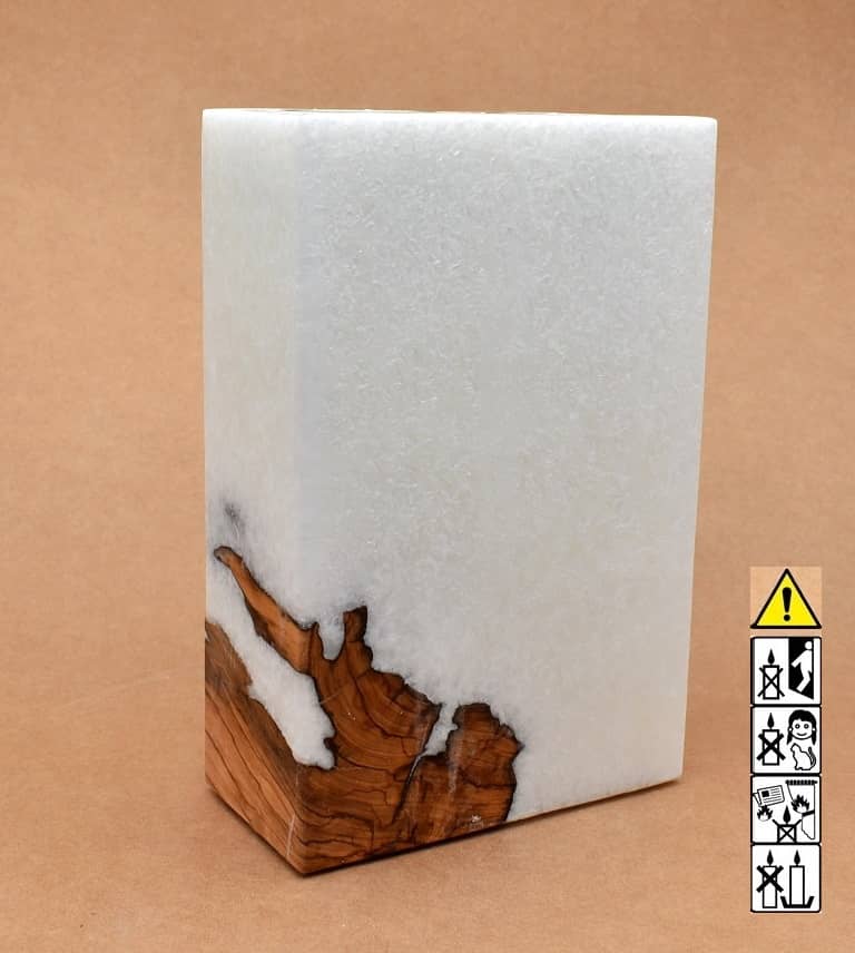 Hochzeitskerze, Kerze mit Holzeinsatz, Teelicht rund, Stearin, im Kerzen online Shop für Hochzeiten bestellen, günstig kaufen.