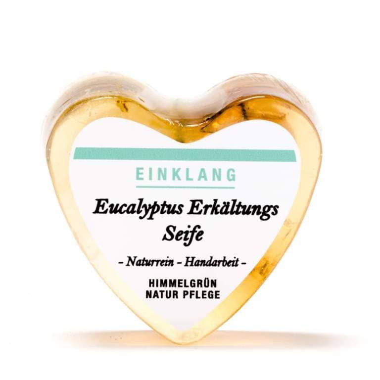 Hochwertige Geschenkidee Wellness Eukalyptus Erk?ltungs Seife - Glycerienseife in Herzform online kaufen