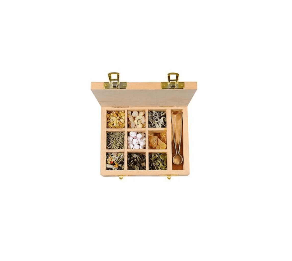 Räuchern mit Kräutern Räucherwerk Räucherkasten Hochwertige Räuchern mit Kräutern Räucherwerk Räucherkasten im Onlineshop kaufen