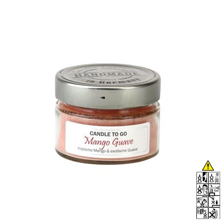 Hochwertige Duftkerze im Glas Mango Guave Candle to Go Hochwertige Duftkerze von Candle Factory Candle to Go Mango Guave g?nstig in Kerzen Online Shop kaufen. Duftkerzen im Glas. Geschenkidee Candle to Go Mango Guave