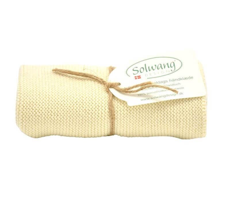 Solwang Handtuch ?ko-Tex Baumwolle Natur Beige Handtuch von Solwang im Onlineshop kaufen aus 32 x 47 cm Baumwolle gestrickt Natur Beige