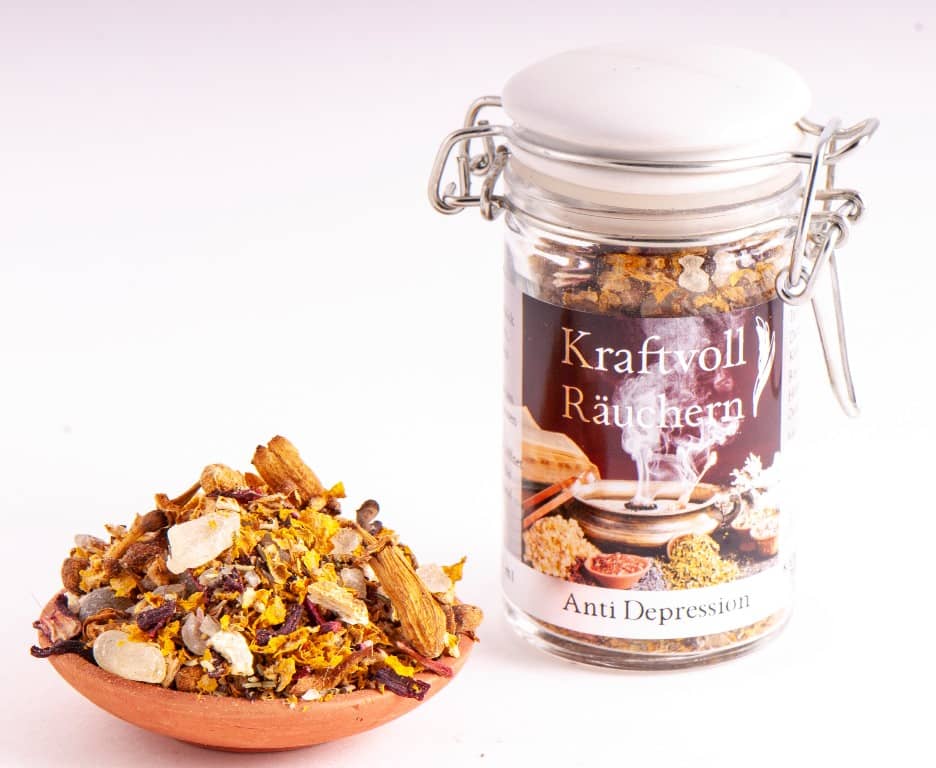 Räuchermischung "Anti Depression" Räuchern mit Räuchermischung "Anti Depression"
