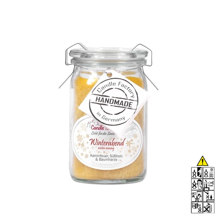 Hochwertige Duftkerze im Glas Winterabend Baby Jumbo Hochwertige Duftkerze von Candle Factory Baby Jumbo Winterabend günstig in Kerzen Online Shop kaufen. Duftkerzen im Glas. Geschenkidee Baby Jumbo Winterabend