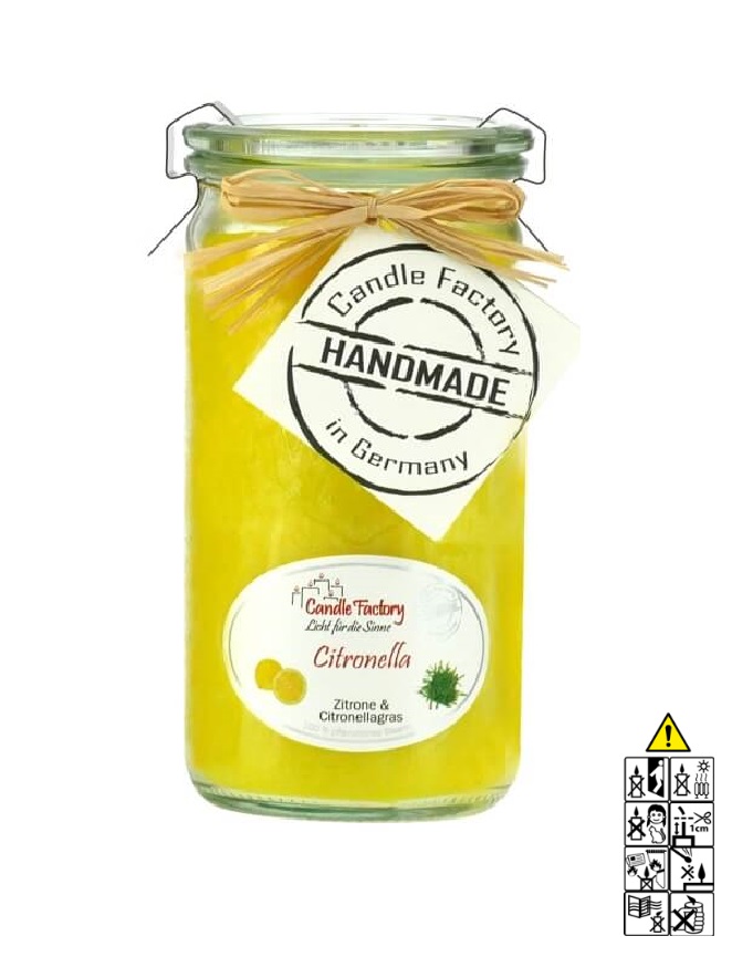 Hochwertige Duftkerze im Glas Citronella Mini Jumbo Hochwertige Duftkerze von Candle Factory Citronella Mini Jumbo im Glas g?nstig in Kerzen Online Shop kaufen. Duftkerzen im Glas. Geschenkidee Citronella Mini Jumbo im Glas
