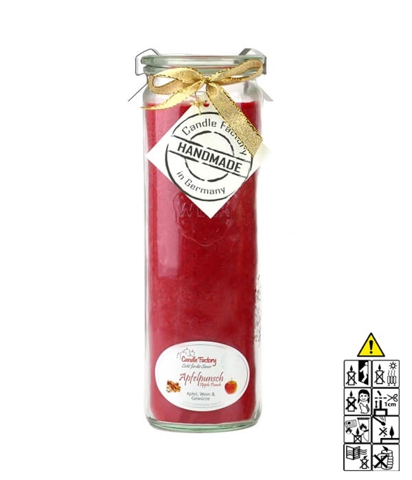 Hochwertige Duftkerze im Glas Apfelpunsch Big Jumbo Hochwertige Duftkerze von Candle Factory Apfelpunsch Big Jumbo g?nstig in Kerzen Online Shop kaufen. Duftkerzen im Glas. Geschenkidee Apfelpunsch Big Jumbo.