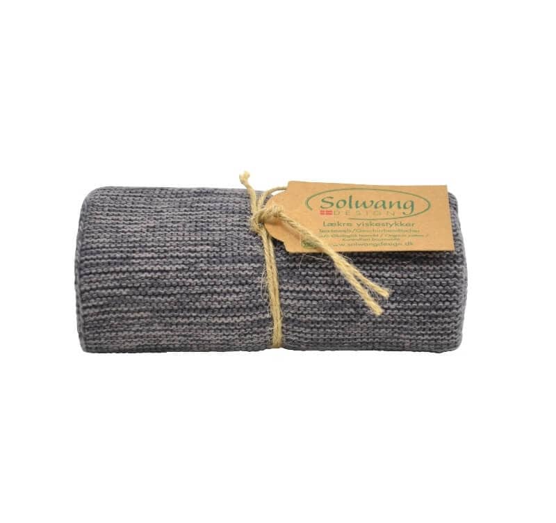 Solwang Handtuch ?ko-Tex Baumwolle Graue Farben Handtuch von Solwang im Onlineshop kaufen aus 32 x 47 cm Baumwolle gestrickt Graue Farben